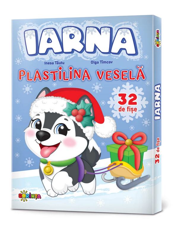 Plastilina vesela. Iarna (32 fise)