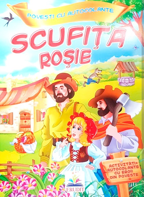 Povesti+autocolante/Scufita Rosie