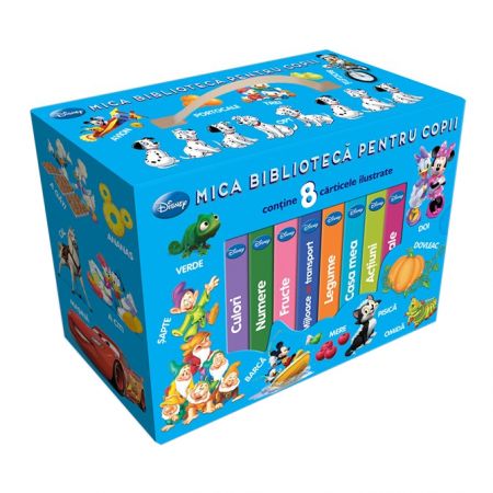 Prima mea biblioteca ilustrata Disney (8 carti)
