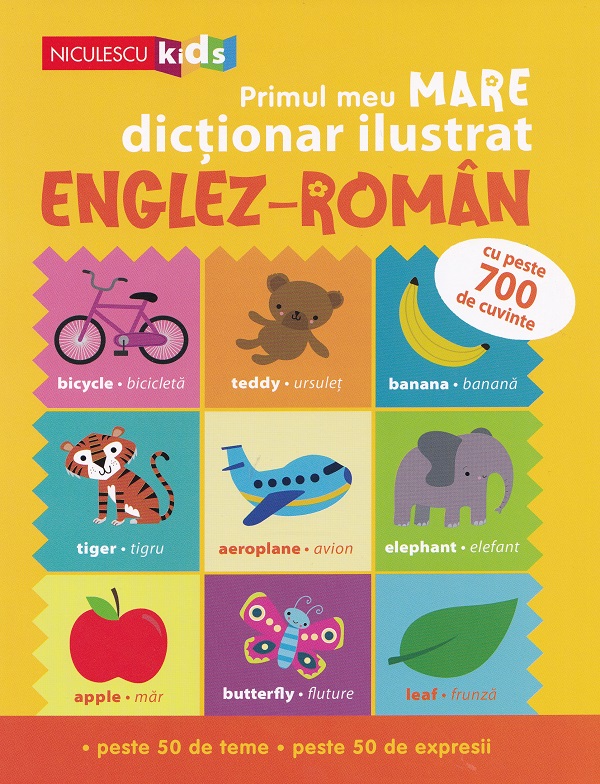 Primul meu mare dictionar ilustrat Englez-Roman