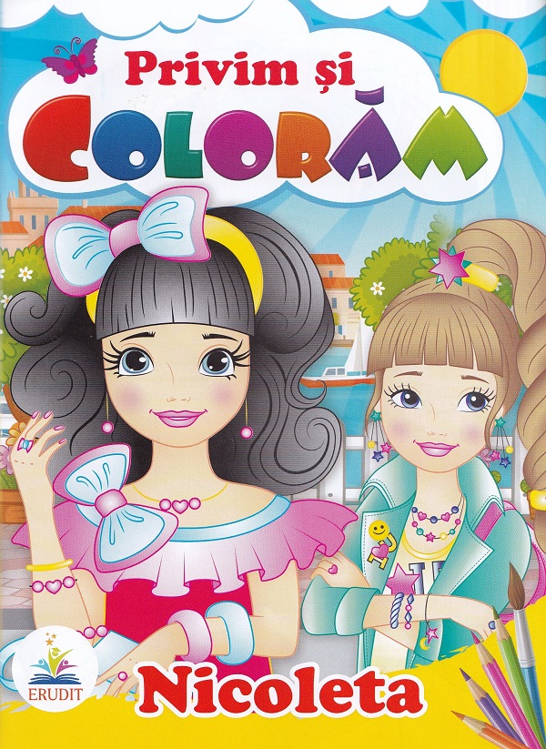 Privim si coloram NICOLETA
