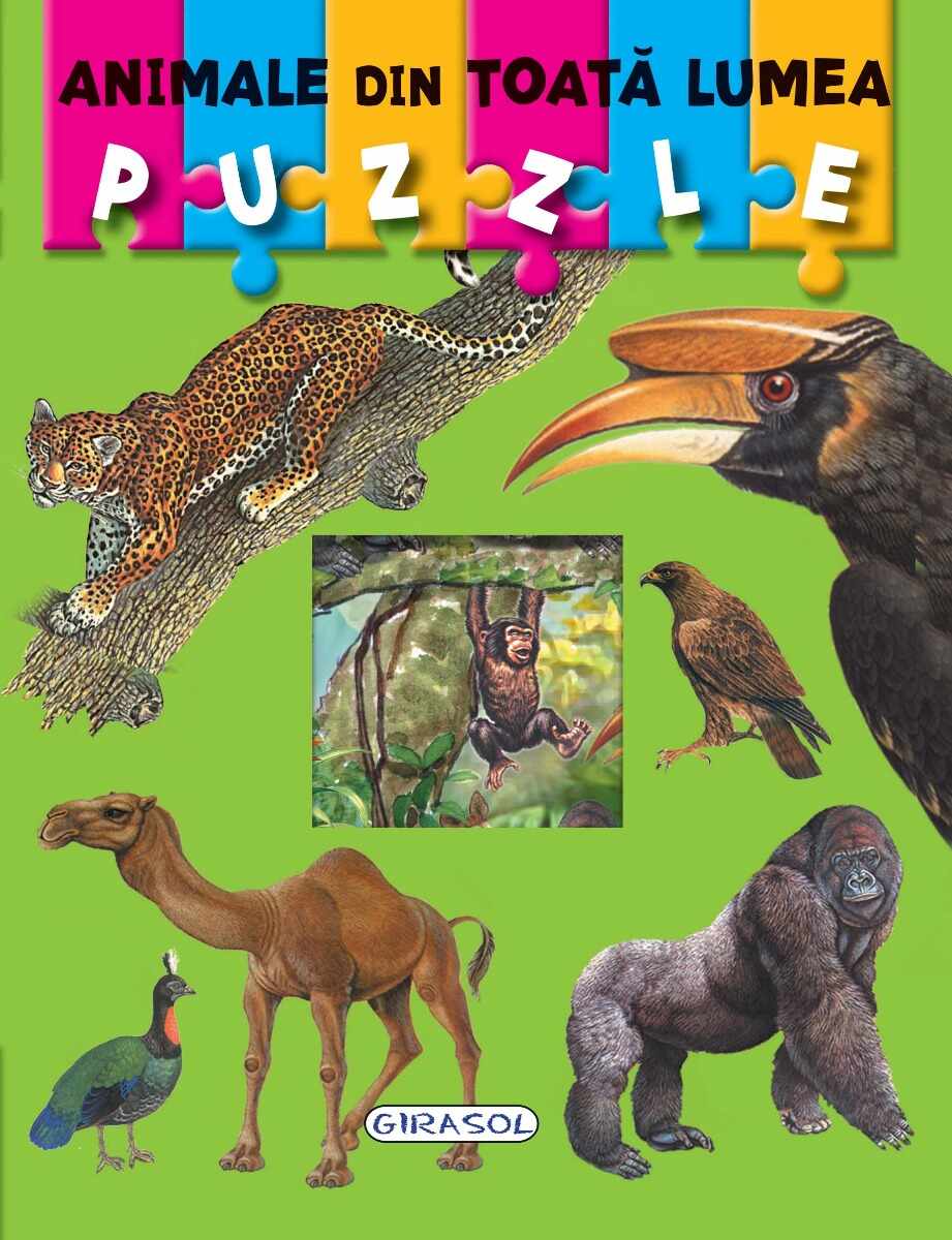 Puzzle  animale din toata lumea