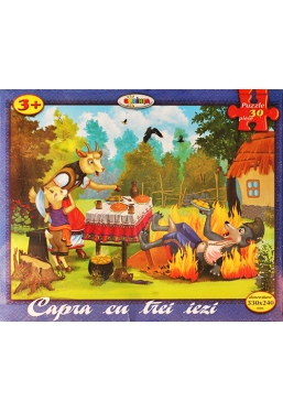 Puzzle. Capra cu trei iezi. 30