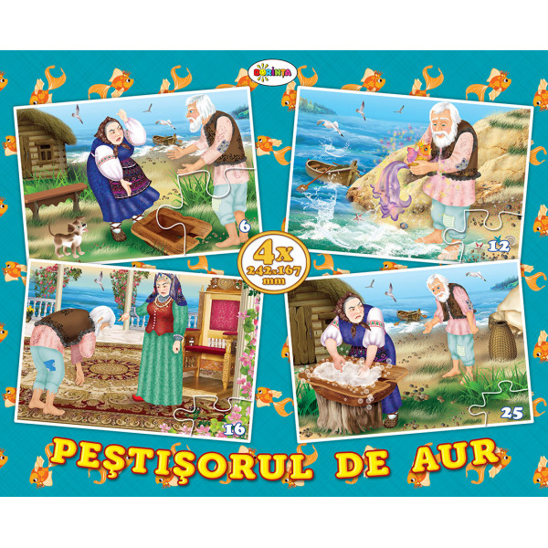 Puzzle PD4. Pestisorul de aur.