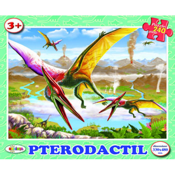 Puzzle. Pterodactil.