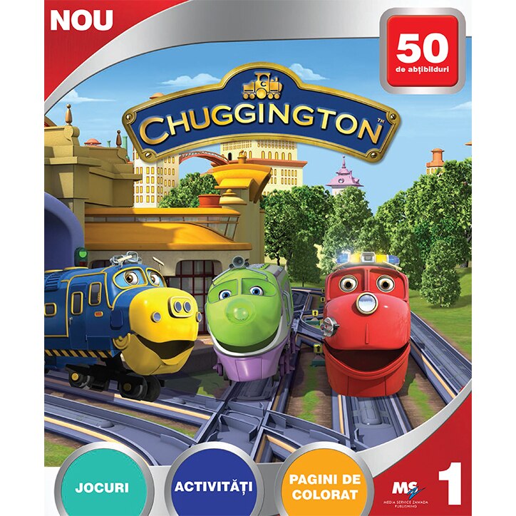 Revista  Chuggington cu jucarie in asortiment