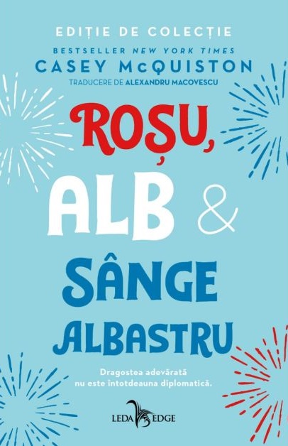 Rosu alb si sange albastru hardcover