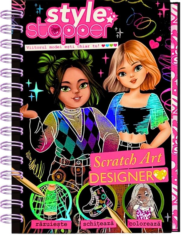 Scratch art designer