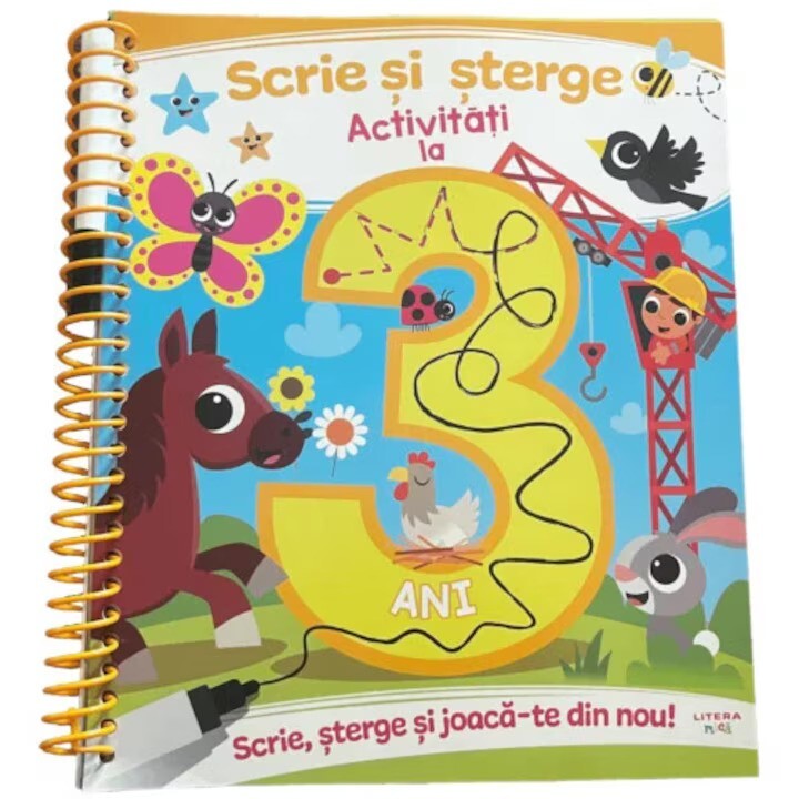 SCRIE SI STERGE. ACTIVITATI LA 3 ANI