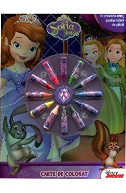 Sofia intai Carte de colorat Disney