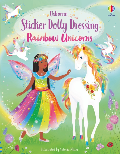 Sticker Dolly Dressing: Rainbow Unicorns