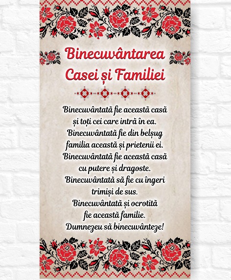 Tablou– Binecuvantarea Casei