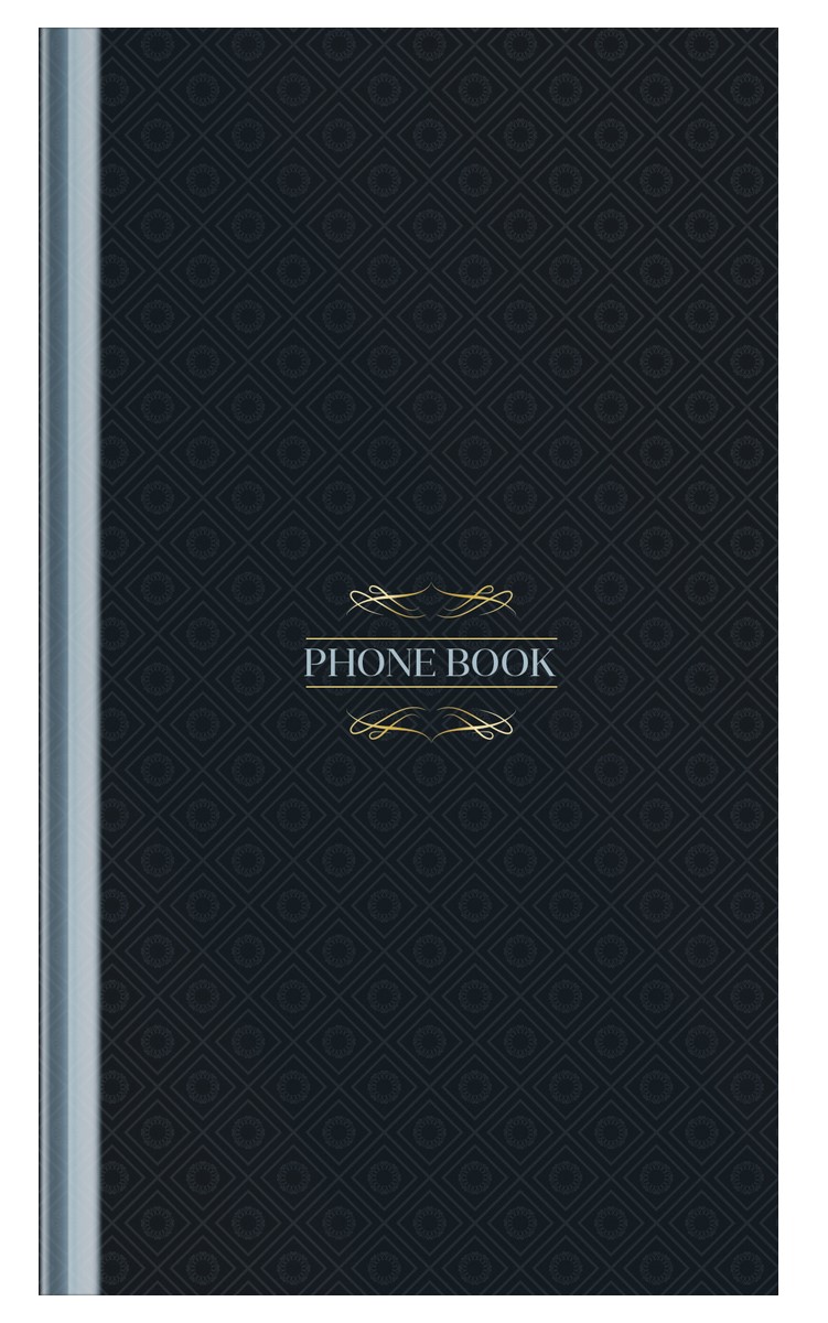 Телефонная книга.Моноколор. Dark