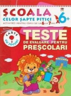 Teste de evaluare pentru prescolari 6-7/6+