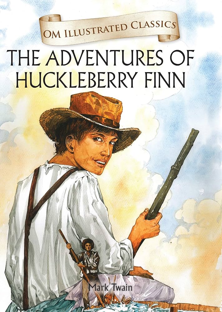The Adventures of Huckleberry Finn-Om Illustrated Classics