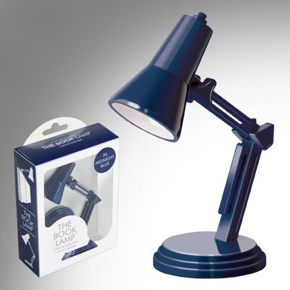 The Book Lamp: Midnight Blue