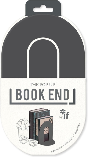 The Pop Up Book End: Charcoal