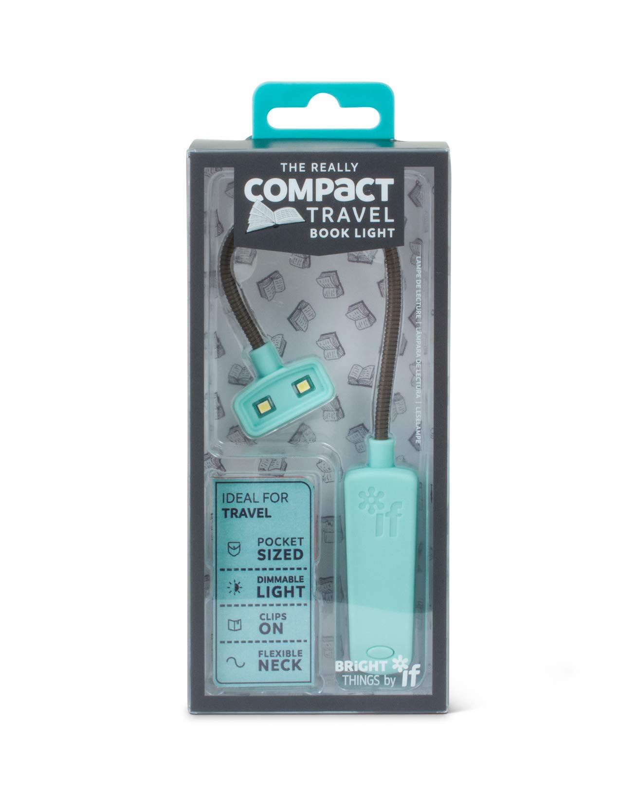 The Really Compact Travel Book Light Mint