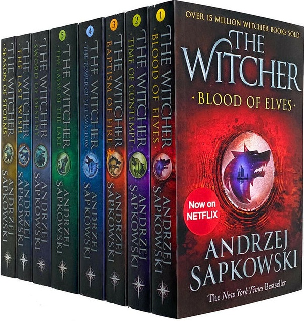 The Witcher Series by Andrzej Sapkowski – 8 Books Collection Set