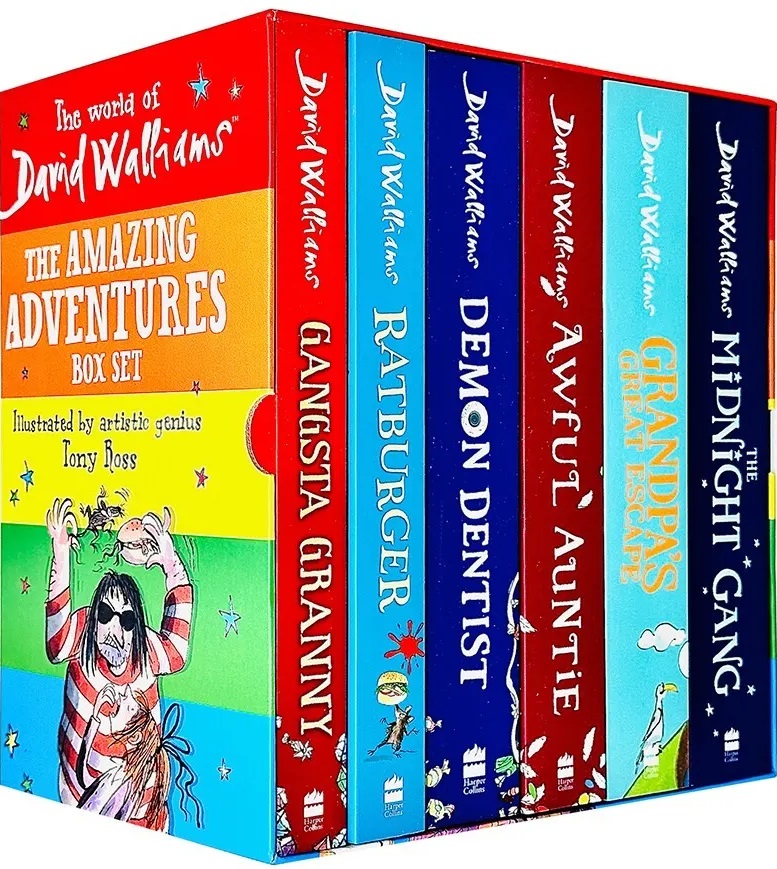 The World of David Walliams: The Amazing Adventures Box Set: From multi-million bestselling author David Walliams