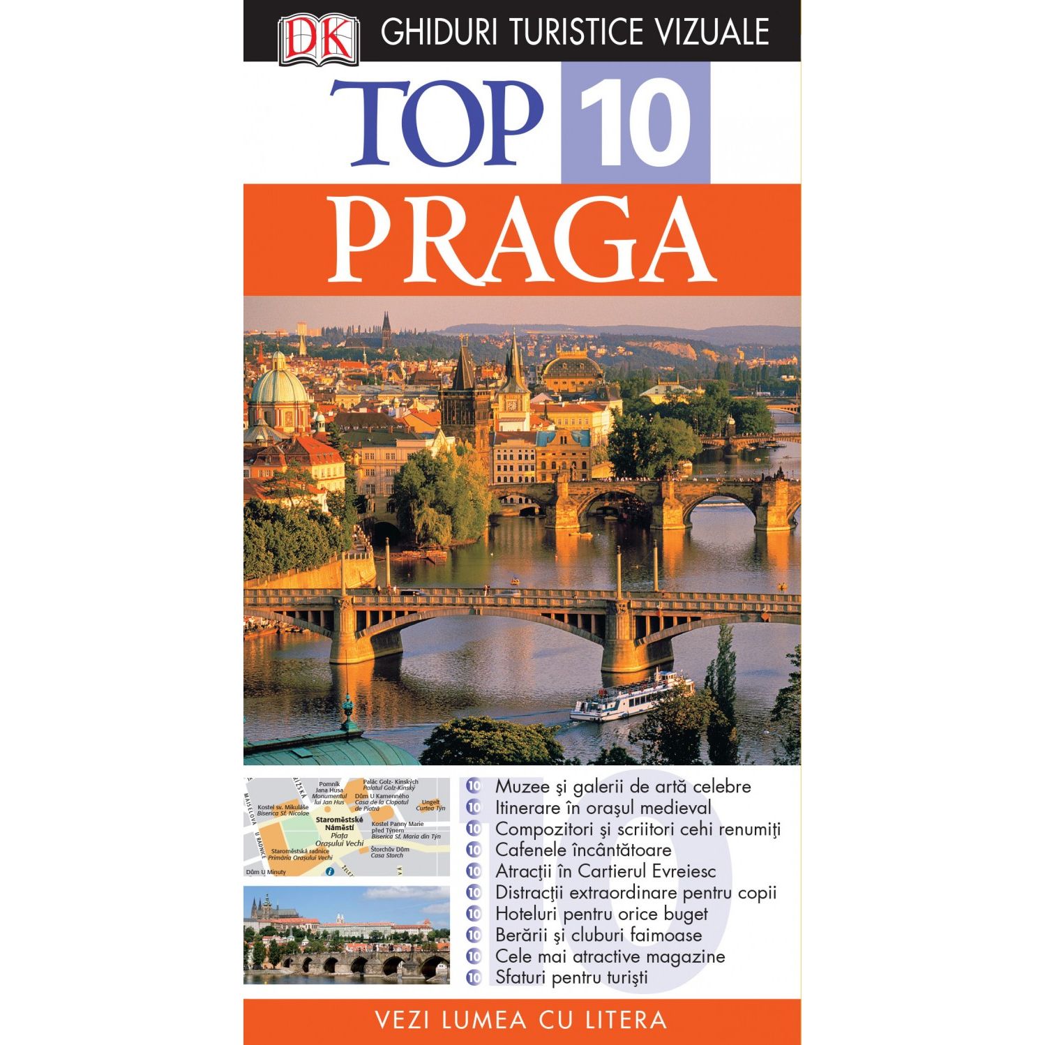 Top 10 Praga. Ghid turistic. 2012. Litera