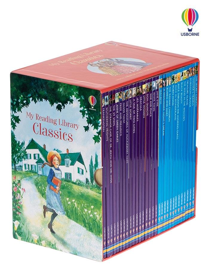 Usborne My Reading Library Classics 30 Books Box Set Collection