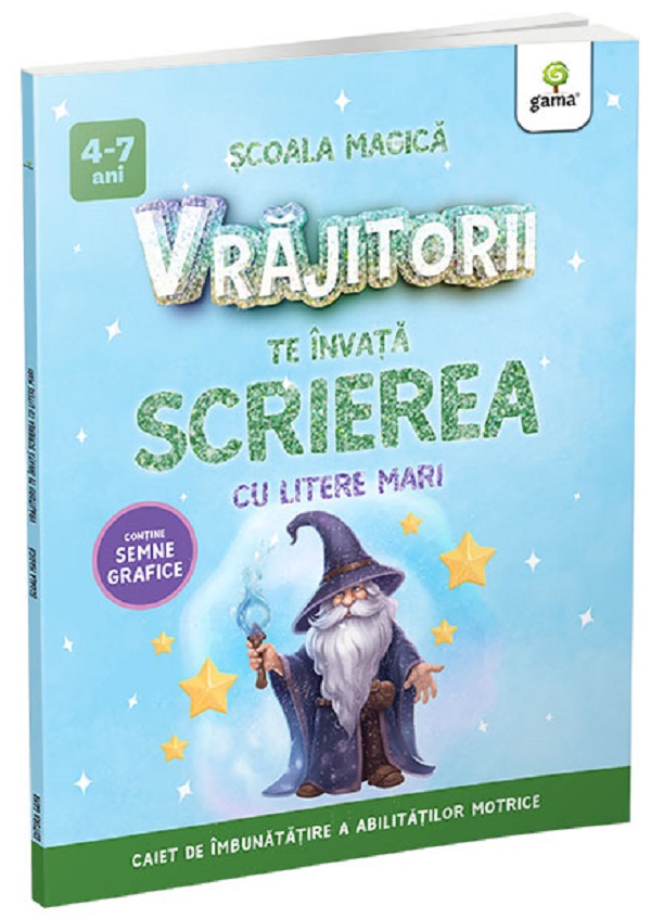 Vrajitorii te invata scrierea (4-7 ani)