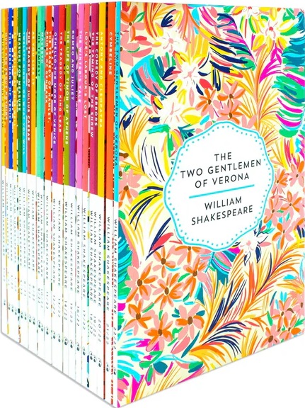 William Shakespeare The Complete Collection 22 Books Box Set (The Two Gentlemen of VeronaMacbethAs You Like It....The Tragedy of King Lear)