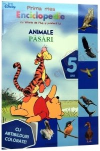 Winnie de plus - Enciclopedia mea.Pasari .Carte cu abtibilduri